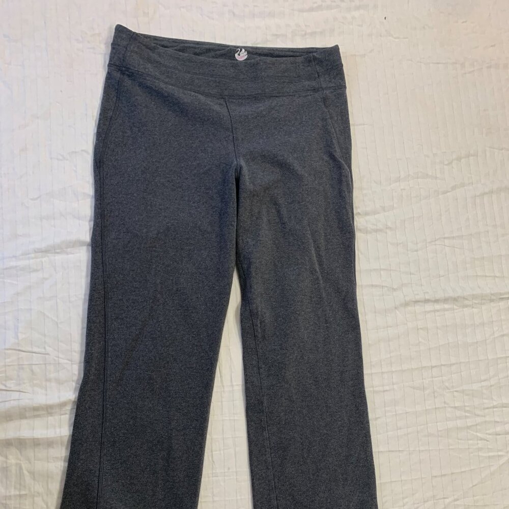 🍎🍎🍎 GVS WOMENS ATHLETIC PULL ON YOGA PANTS SIZE L 🍎🍎🍎
